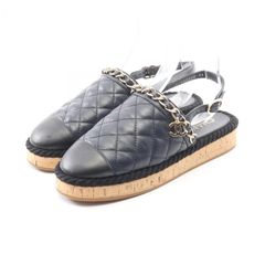 ☆大人気☆ CHANEL シャネル CCロゴ マトラッセ 厚底サンダル 37