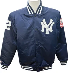 Majestic× NESTA マジェスティック×ネスタ　ニューヨーク・ヤンキース　スタジャン　メンズ　Lサイズ　ネイビー