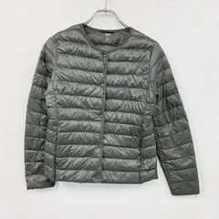 古着 used　UNIQLO　ユニクロ　ウルトラライトダウンコンパクトジャケット　ダウン90%　カーキ　Mサイズ
