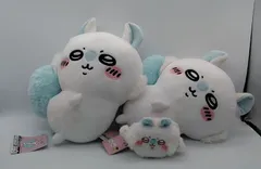 MP-00310 ちいかわ モモンガ ふわふわ ミニキャラメルポーチ ポーチ ぬいぐるみ セット