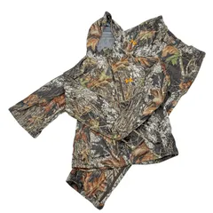 UNDER ARMOUR アンダーアーマー リアルツリー ジャケット パンツ フーデッドジャケット ワークジャケット フード付き カモフラ 迷彩 ツリーカモ セットアップ Lサイズ ファッション メンズ