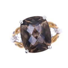 K18WG K18YG ストーン リング リング・指