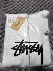 STUSSY ベーシック STUSSY WHO ジップアップ グレー 新品s