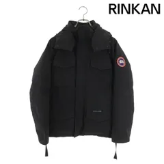 カナダグース  KAMLOOPS/カムループス4078JM ワッペン付きジップアップダウンジャケット メンズ XS