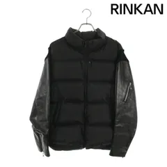 アンダーカバー  24AW  UC2D9206-1 ロゴプリントレザースリーブダウンジャケット メンズ 3