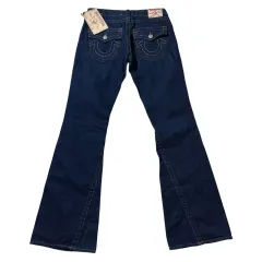 28 新品トゥルーレリジョン JOEY ジョイ ブーツカット デニム パンツ