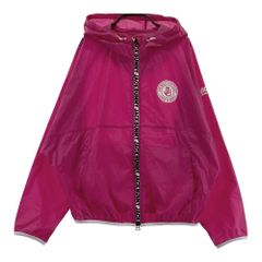 極美品 ジャックバニー ナイロンパーカー ロゴ 薄手 ピンク サイズ4