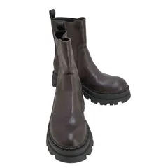 ザラ ZARA ヴィンテージ プラットフォームショートブーツ レディース EUR：38 