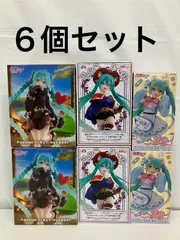 未開封 初音ミク Fashion フィギュア Outdoor Fancy wonderland 長靴を履いた猫 ３種６個セット LF2434 f107