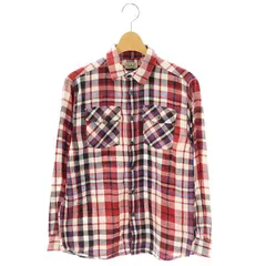 エルエルビーン L.L.BEAN シャツ 長袖 前開き チェック コットン M10-12 /NR ■OS ■AX