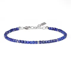 【新品】 [ガーブ]GAVU ラピスラズリ キュービック パワーストーンブレスレット レディース