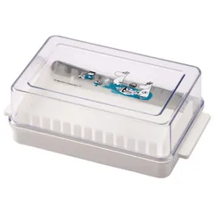 バターケース 定量カッティングバターケース ムーミン （ ナイフ付き 保存容器 日本製 カット バター入れ バター保存 プラスチック Moomin バター かわいい お菓子作り ケース 保存 容器 キャラクター 5g 15g ）