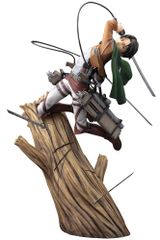 신품 미개봉 진격의 거인 ARTFX J 리바이 리뉴얼 패키지 ver. 1/8스케일 PVC제 도장이 끝난 완성품 피규어