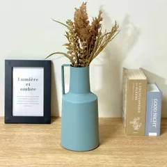 花瓶 Valente Torso アイアン （ 鉄製 花びん 花器 ポット フラワーベース ベース丸 鉄 一輪挿し 枝物 花 花入れ 生花 卓上 ドライフラワー 野草 グリーン オブジェ インテリア おしゃれ マット ）