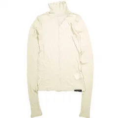 新品 PRANK PROJECT プランクプロジェクト 25AW Pure Merino Wool Turtleneck Top ピュアメリノウールタートルトップ 31252415102 Free IVORY セーター ニット トップス g25091