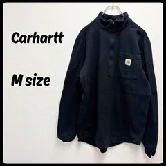 Carhartt ハーフスナップ プルオーバー ハーフジップスウェット Mサイズ