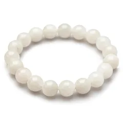 【新品】 【京珠堂】 ムーンストーン ブレスレット レディース 天然石 パワーストーン (AAA 10mm)