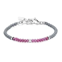 【新品】 [GAVU] [ガーブ] ヘマタイト ルビー 7月誕生石 パワーストーンブレスレット メンズ