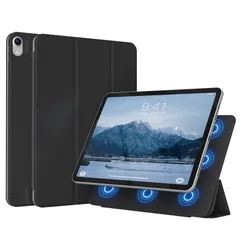 zoyu iPad Air 11インチ ケース M3/M2 (2025/2024) iPad Air 5世代/4世代 2022 2020 10.9インチ マグネットケース 磁気吸着 スリムスマート保護カバー Touch ID対応 第二世代 Penci ...