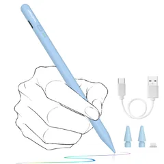 ipad ペンシル 【新登場、最新改良ペンシル】傾き感知 超高感度 タッチペン iPad ペン 極細アップルペンシル ペン先 誤作動防止 磁気吸着機能 軽量 2018年以降iPad/iPad Pro/iPad air/iPad mini対応