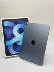 【箱付き中古C】iPad Air 4 64GB スカイブルー Wi-Fi バッテリー【86%】