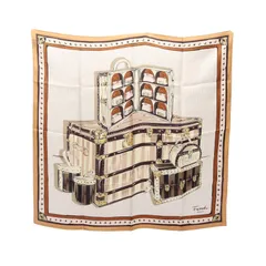 フェンディ FENDI スカーフ シルク スカーフ レディース Used A