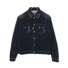 ディースクエアード DSQUARED2 Flocked Cord Jean Jacket S74DM0938 その他 ジャケット メンズ Used A