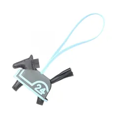 エルメス HERMES チャーム ロデオPM ロベオクール ブラック/セレスト/ヴェールマング レザー ロデオ ロベオ・クールPM ブラック/セレスト/ヴェールマングローブ