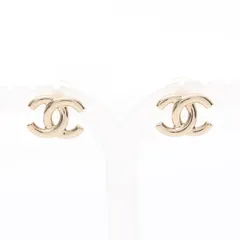 シャネル CHANEL ピアス ココマーク GP（ゴールドメッキ） ピアス レディース Used A