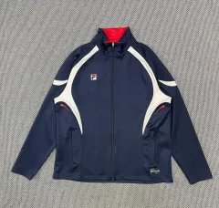 FILA フィラ ネイビー/白 トラック ジャケット