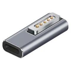 USB Type C メス から マグセーフ2 アダプター Magsafe2対応 磁気充電 87W PD充電器 For 2012-2015 MacBook Pro/Air