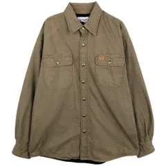 古着 カーハート Carhartt 長袖 ワークシャツ メンズM相当/eaa610924