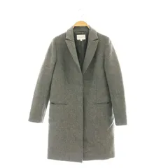 B&Y ユナイテッドアローズ BEAUTY&YOUTH ビューティー&ユース ウール チェスターコート ロング S グレー /HK ■OS