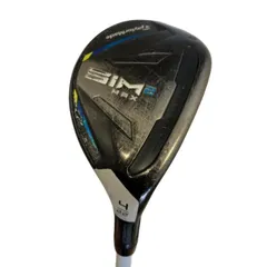 【中古】 テーラーメイド SIM2 MAX U4 ユーティリティ UT リシャフト (フレックスその他) メンズ 男性用 右利き 右用 Dランク ゴルフクラブ