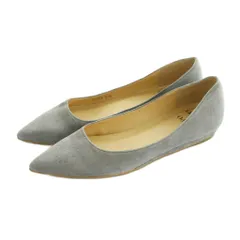 オデットエオディール Odette e Odile アローズ パンプス ポインテッドトゥ スエード 21.5cm グレー /MI ■OS