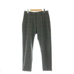 ザショップティーケー THE SHOP TK テーパードパンツ チェック L グレー /MI ■OS ■GY39 ■AX