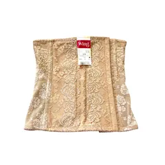 【未使用品】Wing 58 ウエストニッパー ワコール 58 1枚 日本製 補整下着 コルセット ベージュ/ブラック スタイルシェイプ 強補整EV6700