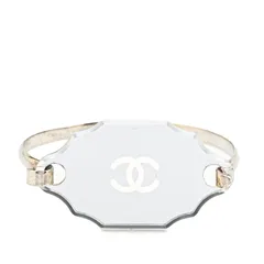 シャネル ココマーク ミラー シルバー メタル レディース CHANEL【1-0204758】