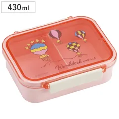 弁当箱 保存容器 430ml 食洗機対応 タイトウェア ウッドストック （ ピーナッツ スヌーピー レンジ対応 お弁当箱 ランチボックス 女子 保存 容器 食洗機OK レンジOK お弁当 弁当 1段 仕切り付き 女性 2点ロック 日本製 ）)
