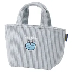 パペットスンスン コーデュロイ生地ランチバッグ 弁当バッグ 保温 保冷 キャラクター スケーター