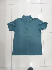 UNIQLO XLサイズ 緑色 半袖ポロシャツ 夏 中古 ヴィンテージ