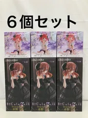 未開封 五等分の花嫁 二乃 三玖 Desktop Cute BiCute Dark Figure フィギュア 2 種６個セット LF2457 f107