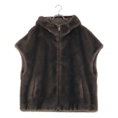 【美品】  Deuxieme Classe / ドゥーズィエムクラス | 2024AW | MY WHITE / HOODIE ベスト フーディ / 総裏地 | U | ブラウン | レディース