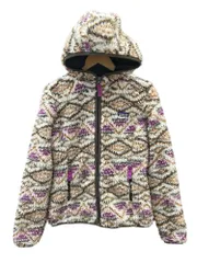 patagonia (パタゴニア) Retro-X Fleece レトロX フリースジャケット フーディー 13年製 23065FA13 Sサイズ マルチカラー レディース/027