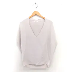 イエナ IENA ベスト ニット Vネック プルオーバー ゆったり ライトベージュ 薄茶 /TT10