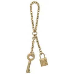 HERMES (エルメス) カデナ キーモチーフスカーフリング ゴールド ONE SIZE