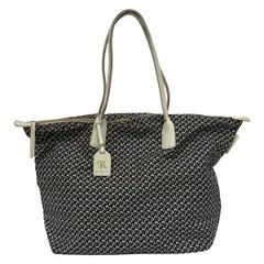 ROBERTA PIERI(ロベルタピエリ) ショルダーバッグ - ダークグレー×黒×ベージュ レザー