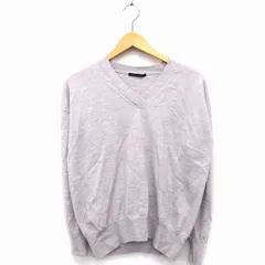 バンヤードストーム BARNYARDSTORM ニット セーター Vネック ウール 無地 シンプル 長袖 1 グレー /TT17