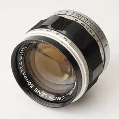 2026年最新】canon 50mm f1.4 l39の人気アイテム - メルカリ