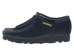 【US7】 CLARKS WALLABEE BLACK HAIR ON 26187743 【新古品】